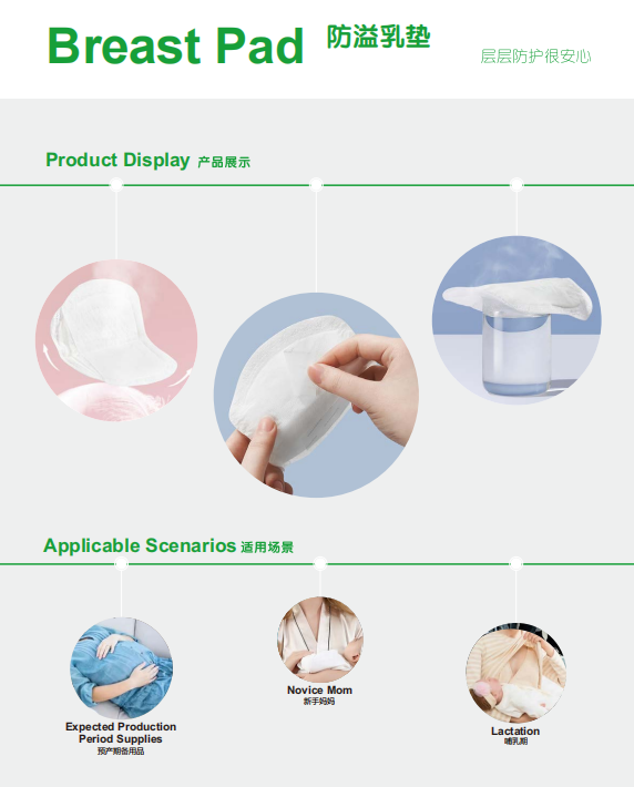Breast Pad Product Display