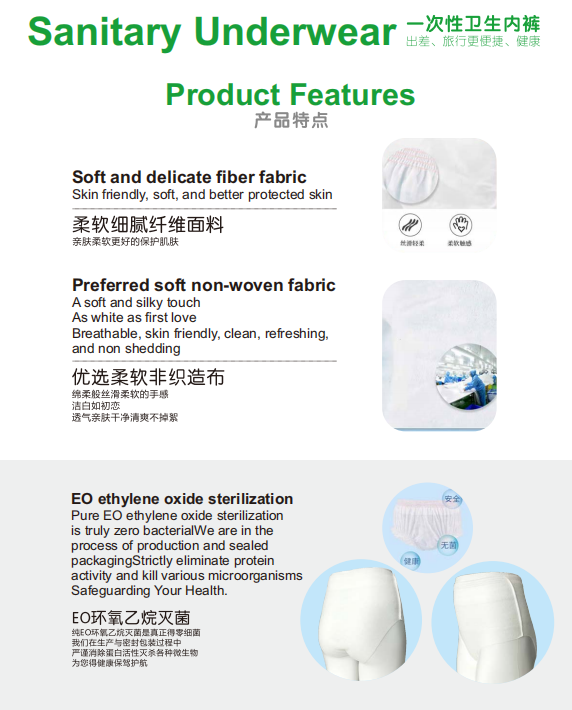 Sanitary Underwear Product Features